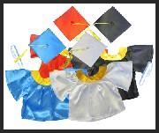 Grad Gowns in Assorted Colors